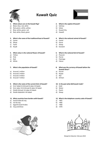 Kuwait Quiz - National Day