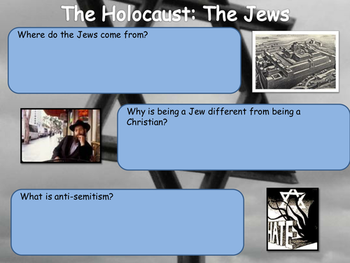 Holocaust worksheets