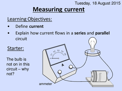 Measuring current HT