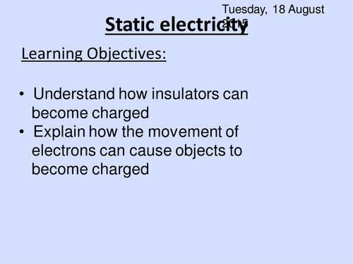 Static Electricity HT