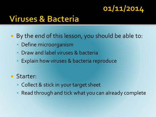 B2 Viruses and Bacteria ppt HT