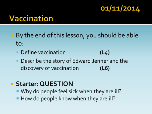 B2 L11 Vaccination ppt HT