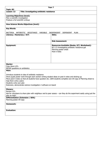 B2 L13 Investigationg resistance lesson plan HT