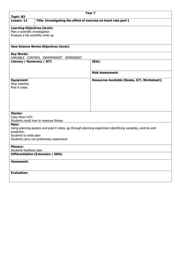 B3 Investigating exercise ppt HT