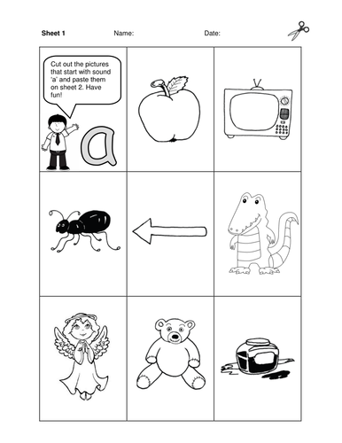 Jolly Phonics Bk 1 Practice Sheets Teaching Resources
