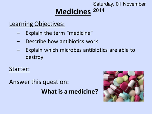 History of antibiotics HT