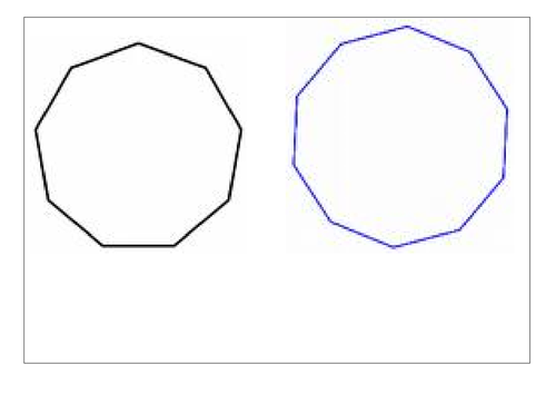 KS2 (7-11 yrs) - finding line symmetry in polygons