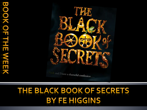 THE BLACK BOOK OF SECRETS            HM