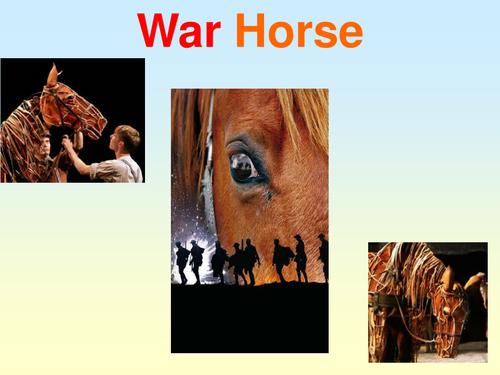 war horse creative writing