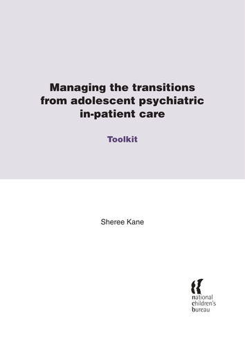 Adolescent Psychiatric In-Patient Care