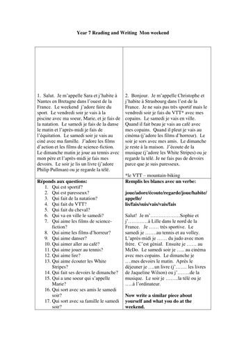 What did you do last weekend essay 150 words image