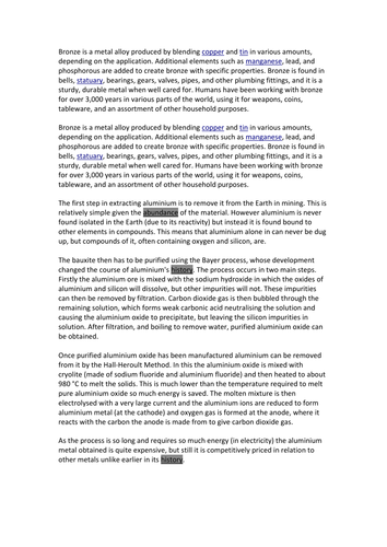 Reactivity Series HT