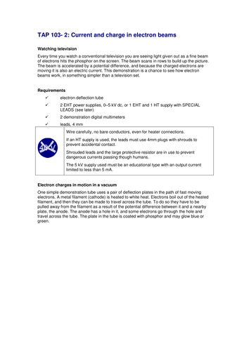 Currents & Charge Carriers