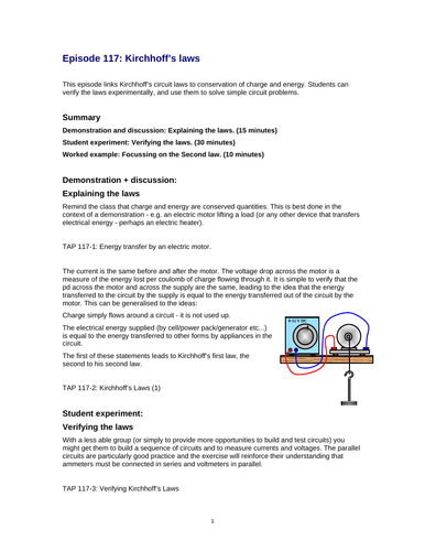 Kirchhoff’s Laws