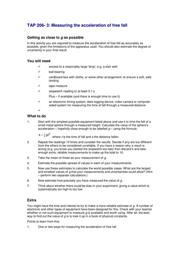 Uniform and Non-uniform Acceleration