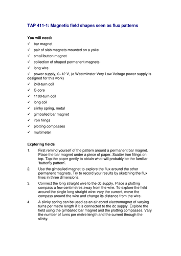 Describing Magnetic Fields