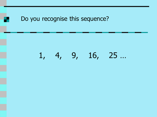 Algebra Level 7: Intro to Quadratic Sequences