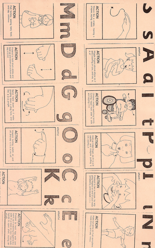 satpinmdgock phonic sounds and actions