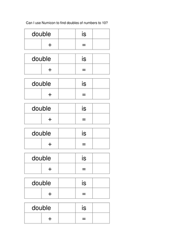 y2 doubles worksheets by smileyscribe teaching resources tes