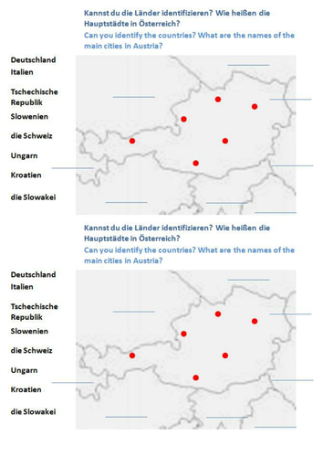 Austria Map | Teaching Resources