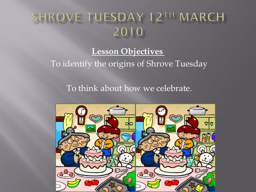 Shrove Tuesday Powerpoint