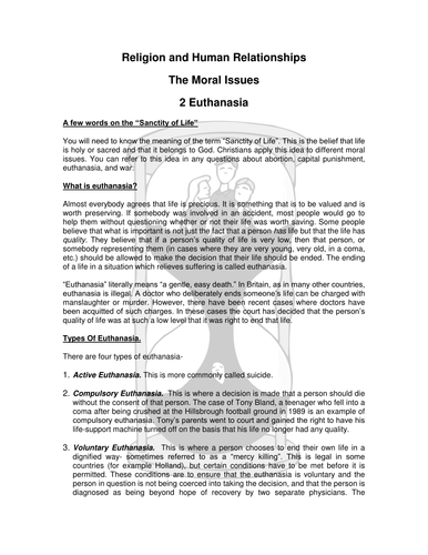 Euthanasia.doc