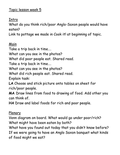 Knights and Castles - Food by mmmunchkin - Teaching Resources - Tes