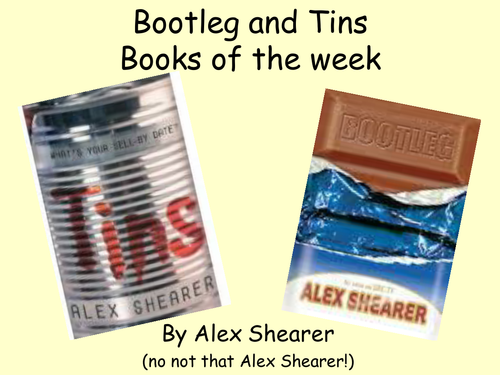 Bootleg and tins alex Shearer  HM