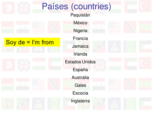 Spanish Nationalities