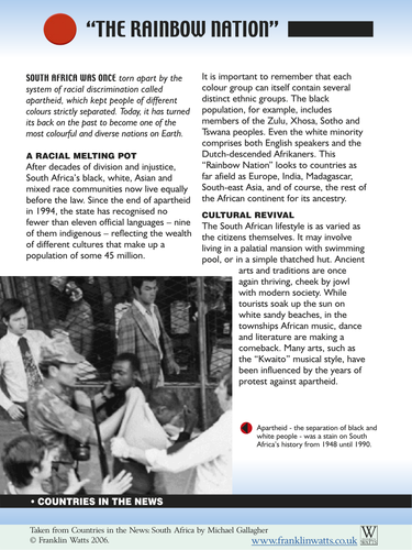 South Africa background