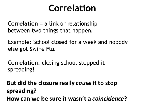 Correlation and cause