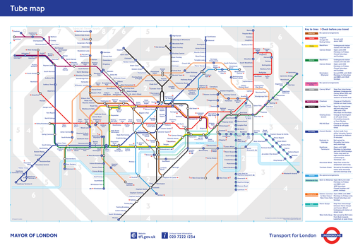KS3 Functional Maths Task - The London Underground