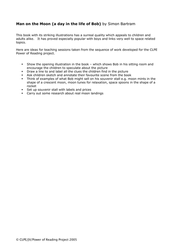 Teachers TV: A Good Read - Man on the Moon