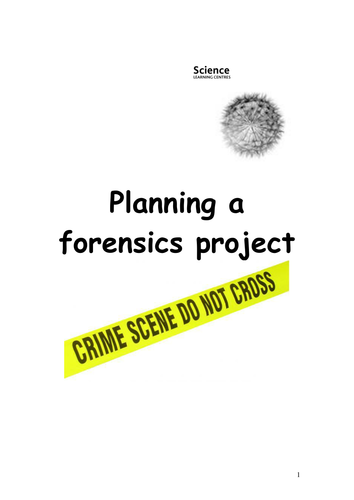 Teachers TV: Primary Science - Part 1 - Planning the Crime