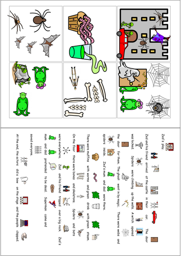Story-boards with text + symbol support