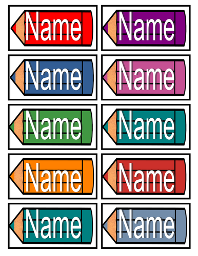 tray labelpencils by whitelilly2 teaching resources tes