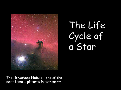 Stellar evolution by Physics_Teacher - Teaching Resources - Tes