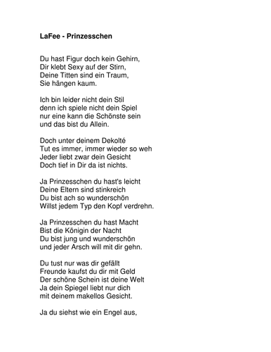 LaFee - Prinzesschen