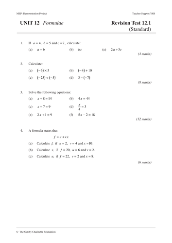 tes maths cimt collection tes