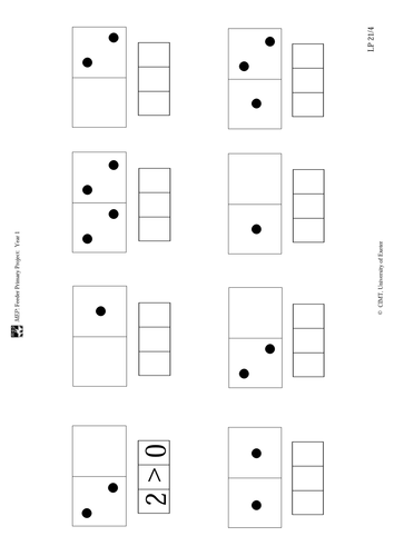 Lesson on writing and using +, –, =.