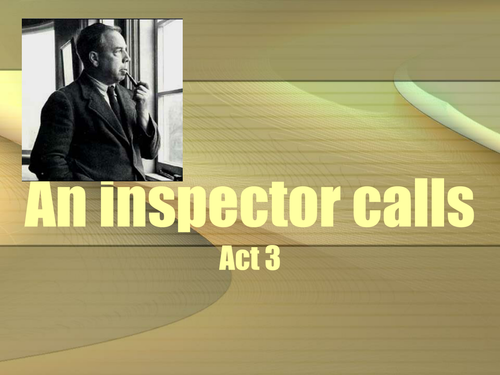 act 3 an inspector calls hm