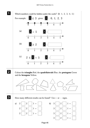 Lesson on using the number 8.