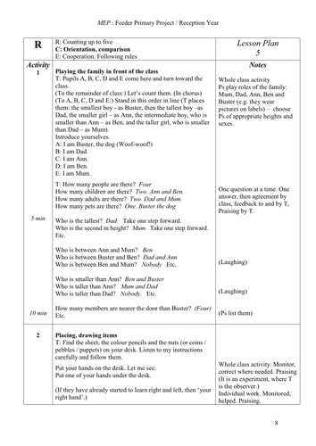 Counting to 5, lesson 5