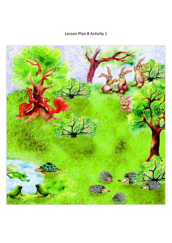 Counting to 5, lesson 8