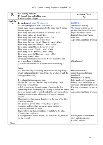 Counting to 6, lesson 4