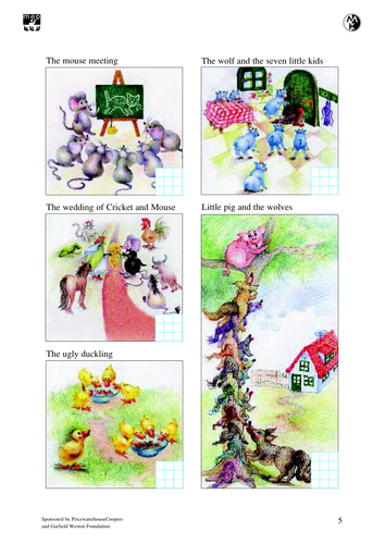 Lesson on writing and using the number 9.