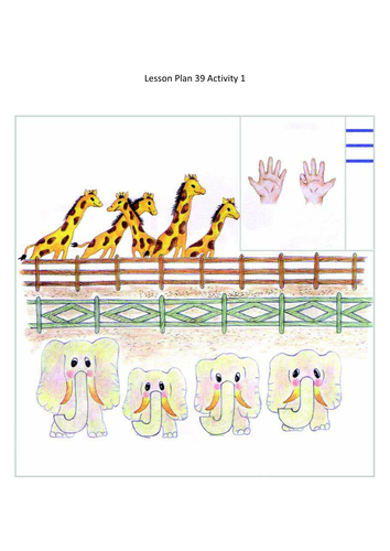 Counting to 9, lesson 1