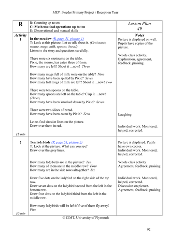 Coutning to 10, lesson 6