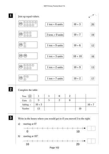 Lesson on number bonds to 20