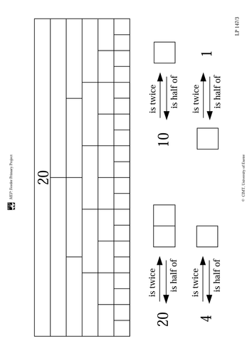 Lesson on operations and equations to 15